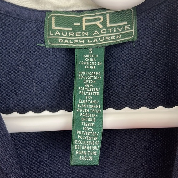 Ralph Lauren L-RL Lauren Active Nautical Style Striped Vest - Picture 2 of 6